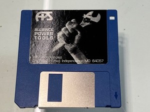 APS Alliance Power Tools  v2.0 (Mac OS) floppy disk