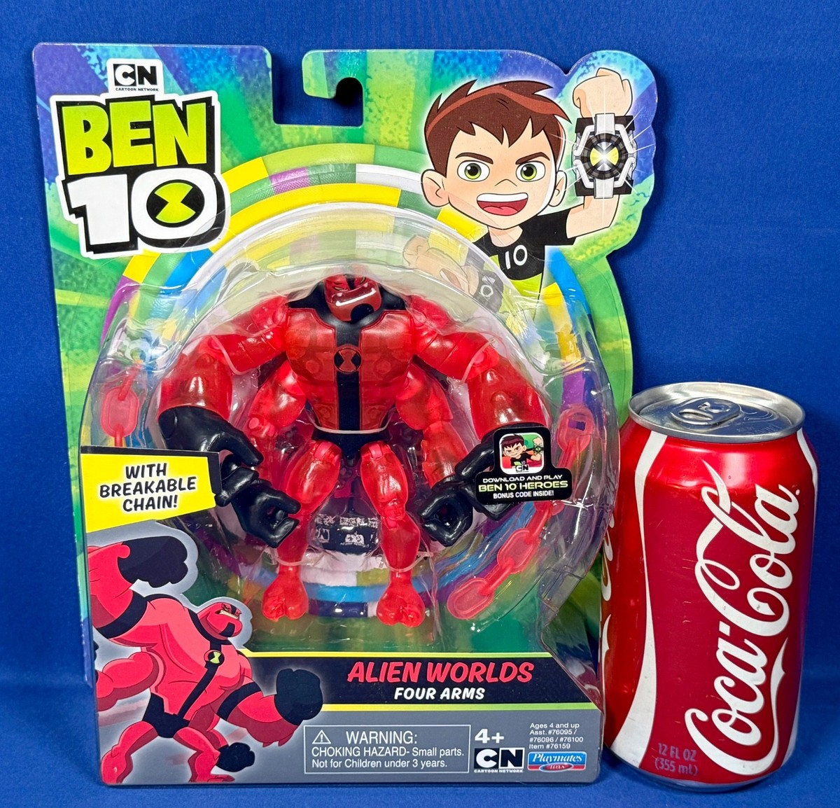 Ben 10 Alien Worlds Four Arms Action Figure Playmates Toys 2019