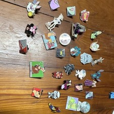 Disney Character Enamel pins, mixed and assorted Multiple Designs under retail