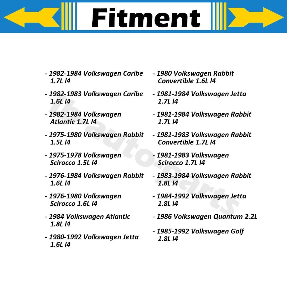 Front Rear Brake Hose Dorman 4PCS For Audi 4000 1.7L 1981 - Image 2 of 4