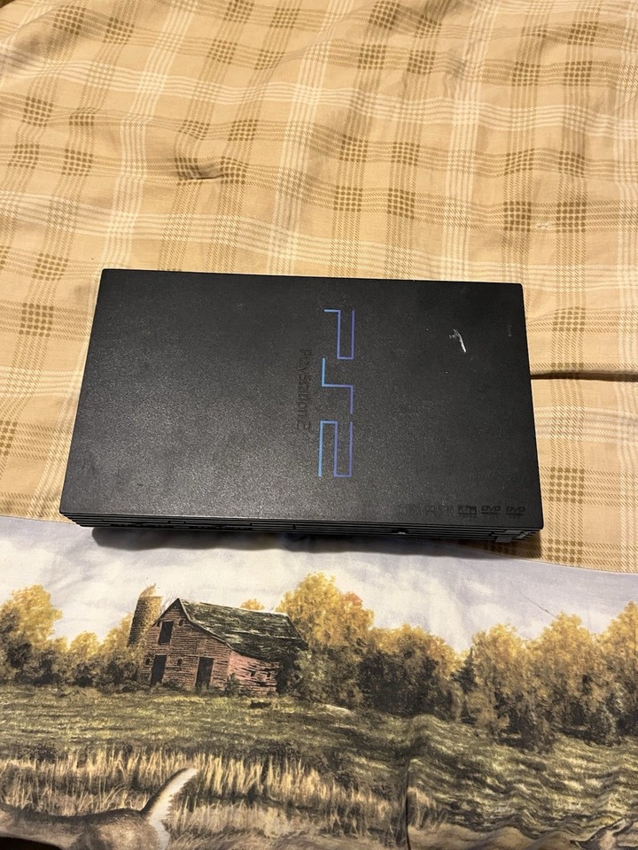 Sony PlayStation 2 Fat Console Model # SCPH-30001 R - W/controller ...