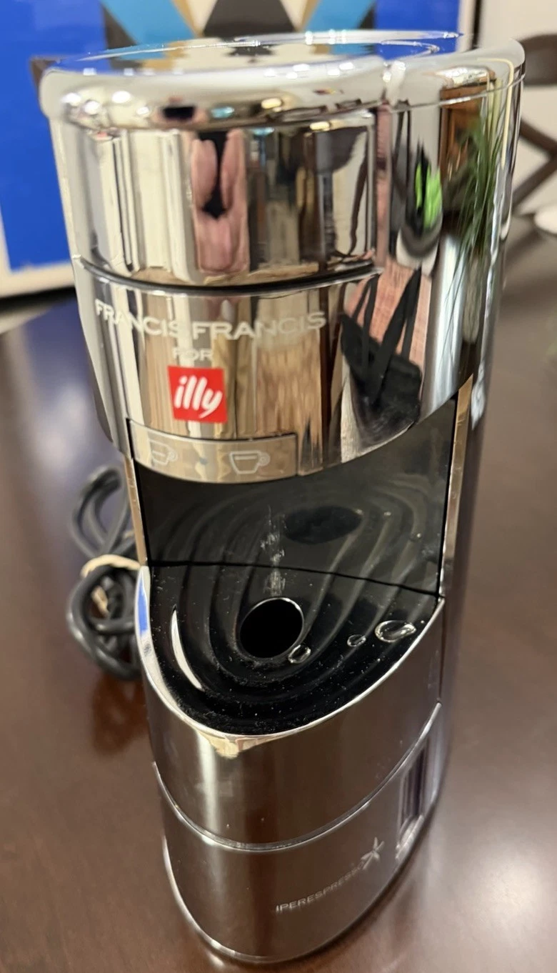 Francis Francis For illy X9 Espresso Capsule Coffee Maker Chrome Used Works
Opens in a new window or