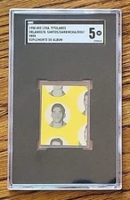 GARRINCHA 1958 Ave Titulares Suplemento  DIDI VAVA+ SGC 5 Highest Ever Graded ⚽️