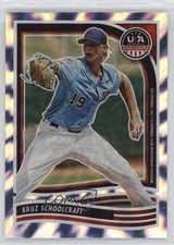 2024 Panini Stars and Stripes Lightning 19/30 Kruz Schoolcraft #182 1y9