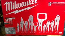 Milwaukee 48-22-3690  10 pc Torque Lock™ Locking Pliers Set  ✅SEALED NEW ✅
