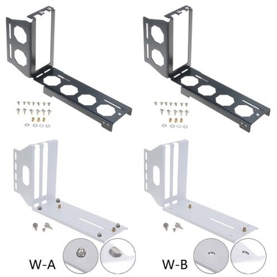 Vertical GPU Bracket PCI-E Graphics Card Vertical Install Holder Metal Kickstand