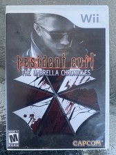 Resident Evil: The Umbrella Chronicles (Nintendo Wii, 2007) Complete CIB