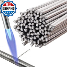 50 Pieces Flux Core Aluminum Rods Low Temperature Easy Melt Aluminum Welding...