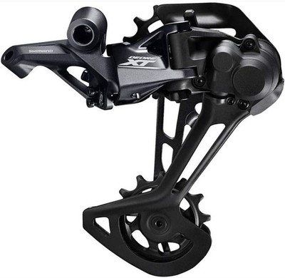 SHIMANO XT RD-M8100-SGS 12-Speed Rear Derailleur, Long Cage, Black