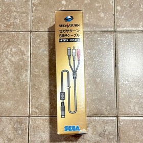 OEM S Video Cable HSS-0105 Sega Saturn TESTED, Year warranty JPN US Seller