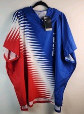 Nike USA Running Poncho rain jacket loose fit adult unisex S/M oversized NWT 