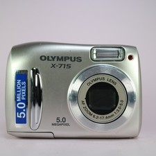 Olympus Digital Camera X-715 5.0MP Silver Tested