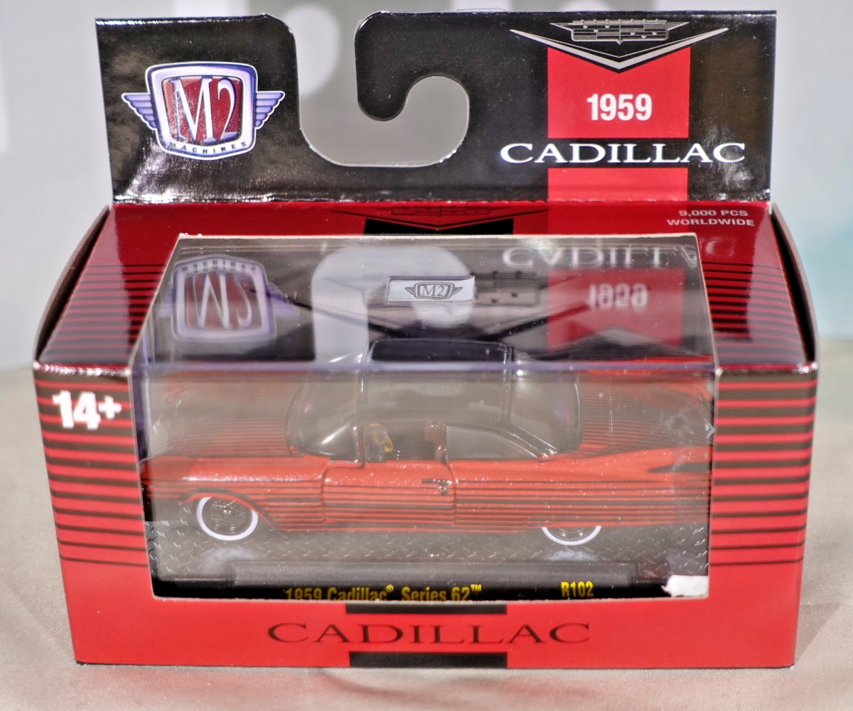 1/64th M2 Machines Auto Thentics R102 1959 Cadillac Series 62 | eBay