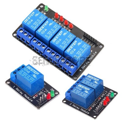 3V 3.3V 1-channel 2-channel 4-channel Relay Module Low Level Trigger Relay