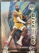 2022-23 Panini Mosaic Basketball #3 LeBron James Give And Go Los Angeles Lakers