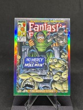 Mole Man 2024 Skybox Marvel Masterpieces '92 Platinum Rainbow #52-V Variant