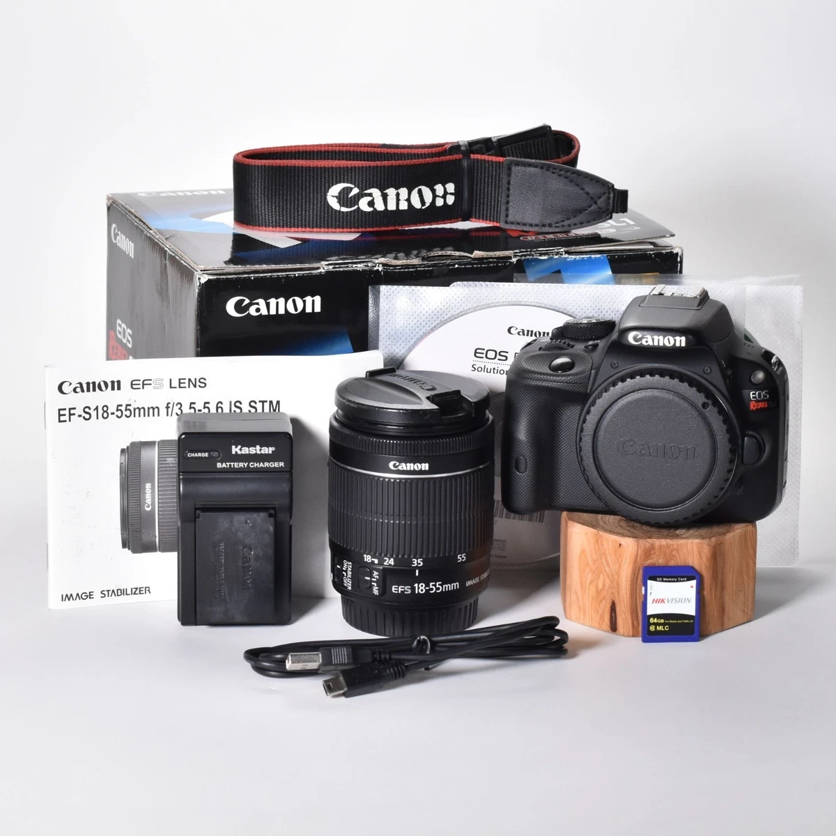 EOS canon REBEL SL1 一眼レフ デジタルカメラ18-55mm 【公式通販】