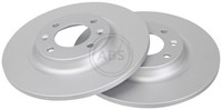 2X A.B.S. Bremsscheibe 18180 FüR 3008 CitroËN 308 Peugeot C4 DS5 Ds Cc Crossback