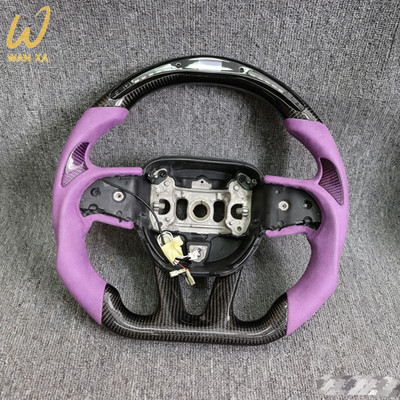 Steering Wheel LED Carbon Fiber For Dodge Charger Hellcat SCATPACK SRT 2015-2023