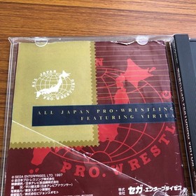 No.1328 Sega Saturn All Japan Pro Wrestling Featuring Virtua