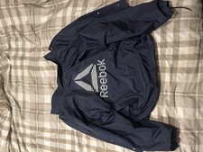 Reebok Vintage Size Medium Windbreaker Track Jacket Retro Syle Classic Logo