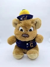 Vintage UC Berkeley Cal OSKI JR Bear Mascot Stuffed Plush Toy