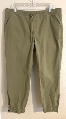 Eddie Bauer Discovery Peak Joggers Women's size 16 Drawstring Outdoor Pants