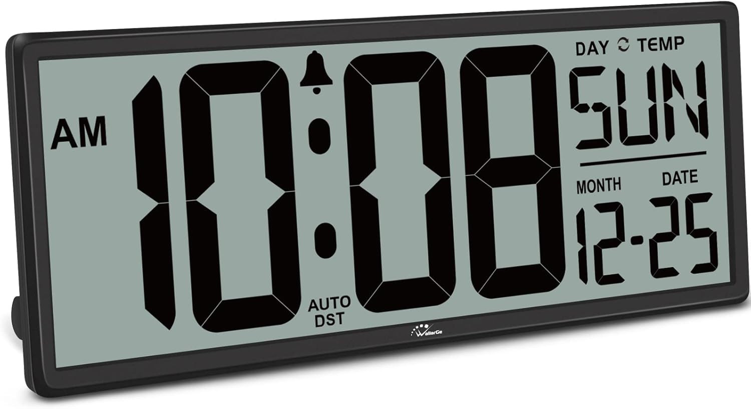 Battery Operated With Jumbo Numbers, Temperature