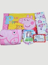 Toddler Peppa Pig 4 Piece Bedding