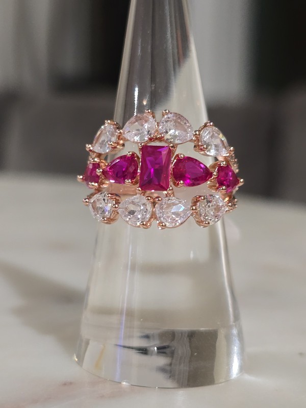 Bomb Party July 2025 Bday "Heartfelt Wishes Come True" RG89687 Lc Ruby On RG Sz7