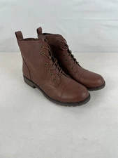 Vepose Women's Ankle Boots, Brown, 11