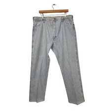 Wrangler Cowboy Cut Jeans Mens 40x30 Light Wash Regular Fit Made in USA NWT
