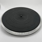 Technics SL-Q3 Vintage Turntable Original  Platter & Rubber Mat PARTS