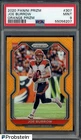 2020 Panini Orange Prizm #307 Joe Burrow Bengals RC Rookie 199/249 PSA 9 MINT