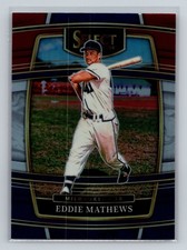 2022 Panini Select - Eddie Mathews #87 - Tri-Color