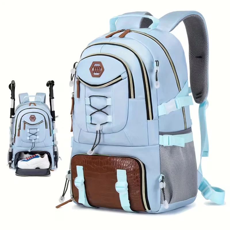 Outdoor Travel Backpack With Large Capacity For Sports Camping, Suitable For Men
