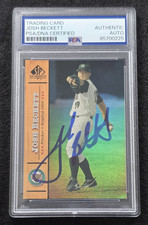 2000 JOSH BECKETT Signed Upper Deck ROOKIE Card-RED SOX-FLORIDA MARLINS-PSA
