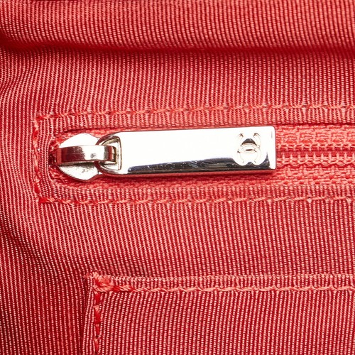 CHANEL Matrasse COCO Mark SilverMetal Chain Backpack Rucksack Damen 【Gebraucht】 - Bild 6 von 10