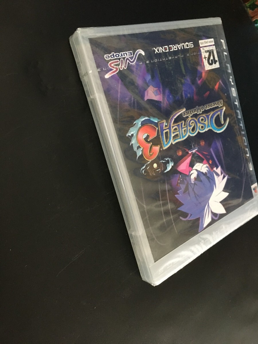 Disgaea 3 absence of justice PS3 Complet PAL Sony PlayStation 3
