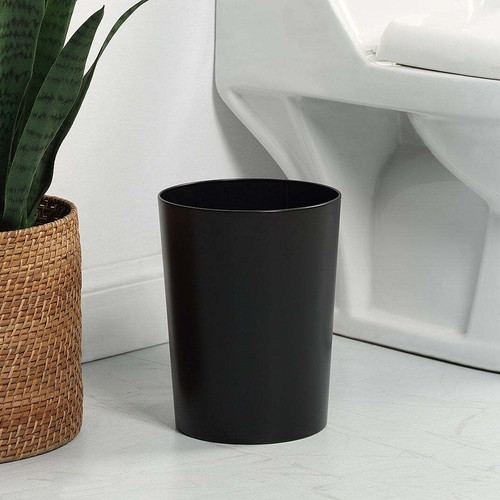 Mainstays Metal Waste Basket, Black - Picture 6 of 6