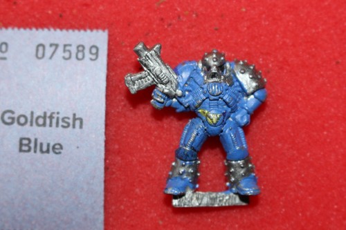 Games Workshop Warhammer 40K Space Marines Marine in Heresy Armour MK V Metal A - Picture 1 of 2