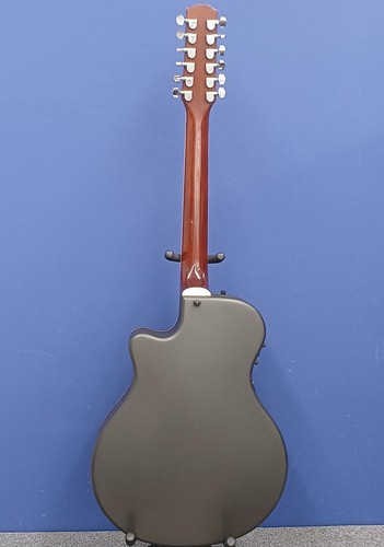 Guitarra eléctrica acústica Yamaha APX-9-12 12 cuerdas negra azul ráfaga usada Japón - Imagen 9 de 9