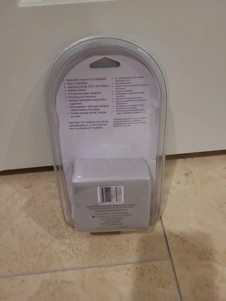 Auriculares Bluetooth GE estilo oreja 86707 Foto 4 de 4