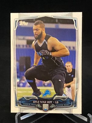 2014 Topps Football Rookie Card #343 Kyle Van Noy Detroit Lions