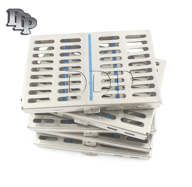 Harrison Medicina Interna Cassetta Per Sterilizzazione Strumenti Odontoiatrici - 7x3,50 Cm, In Acciaio Inox, Per Uso Medico/chirurgico Attrezzatura Laboratorio Medico - Foto 4