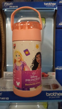 Disney PRINCESS LICENSED TRADEMARK Thermos 12 oz Kid's Funtainer Water Bottle