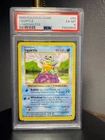 1999 Pokemon Squirtle 63/102 Shadowless Base Set COMMON PSA 6