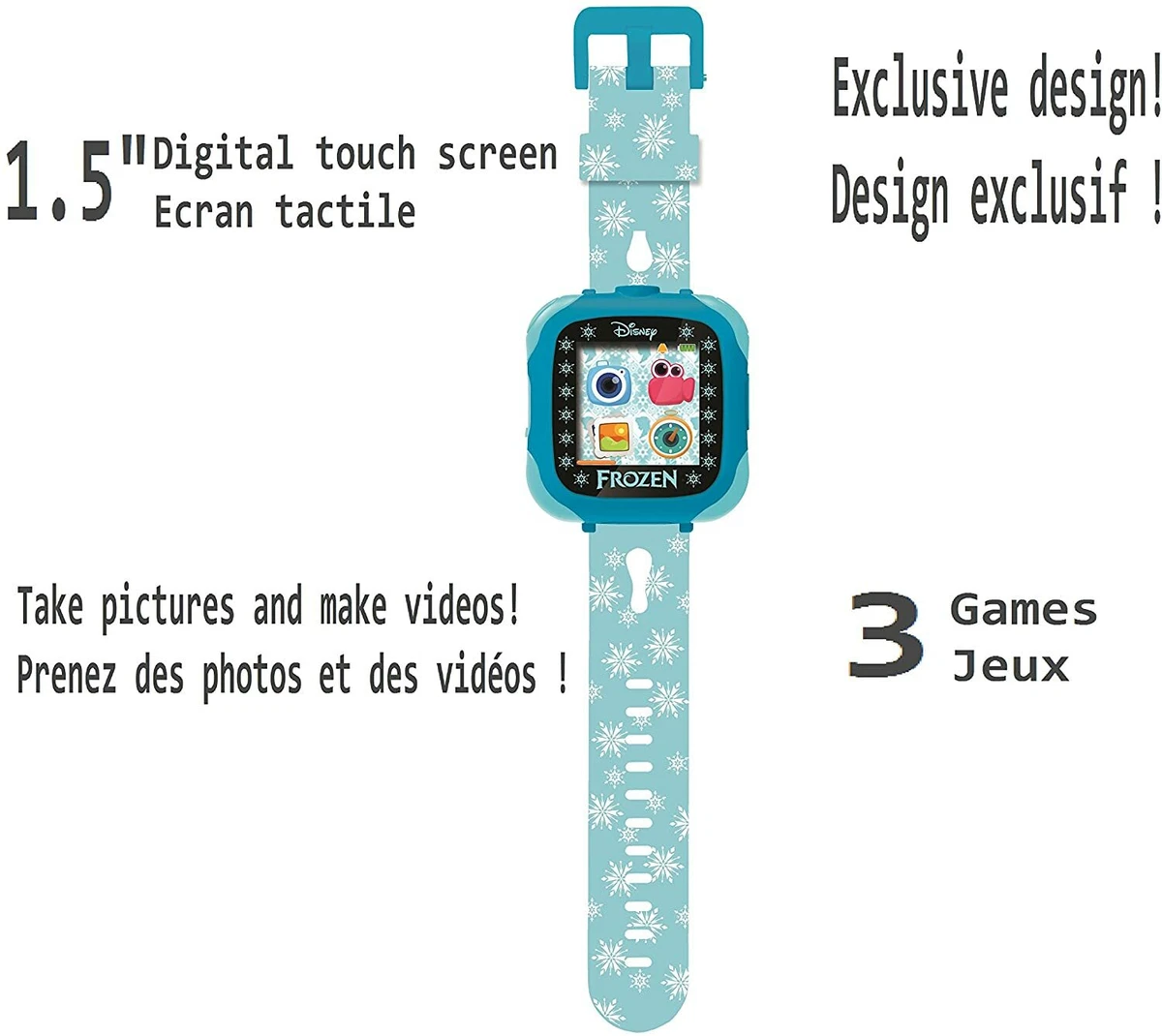 Montre lexibook 2025 reine des neiges