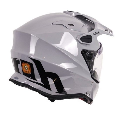 Airoh Commander 2 Adventure ECE 22.06 Carbon Motorcycle Helmet Cement Grey Gloss - Picture 3 of 4