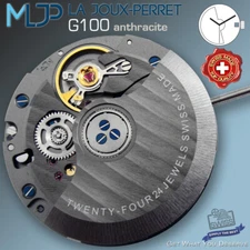 MOVEMENT AUTOMATIC LA JOUX-PERRET ANTHRACITE G100, ETA 2824-2 COMPAT. SWISS MADE